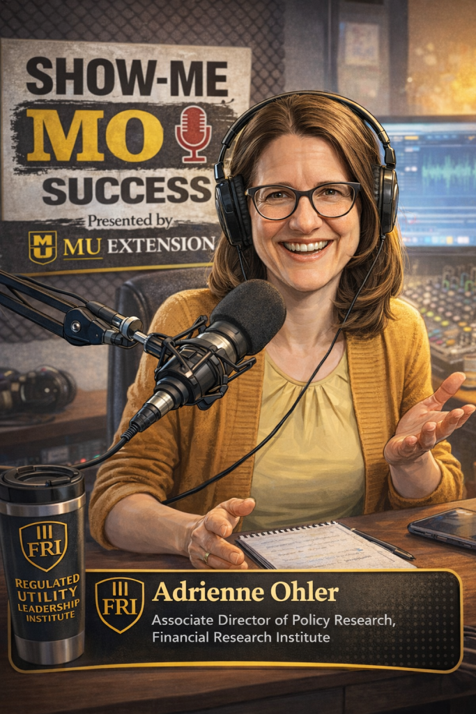 AI generated image of Adrienne Ohler depicted on the Show Me Success podcast.